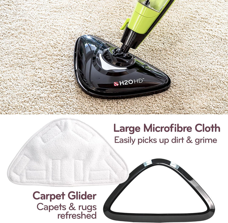 HD 5-In-1 Steam Mop Handheld Cleaner Carpet Clothes