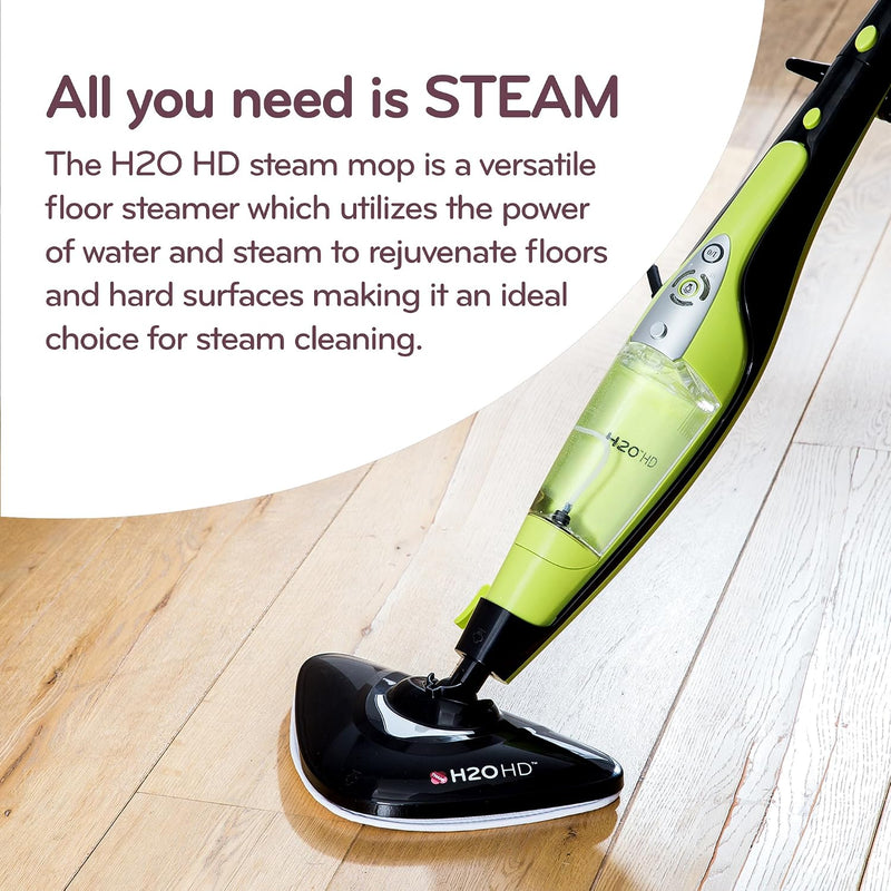 HD 5-In-1 Steam Mop Handheld Cleaner Carpet Clothes