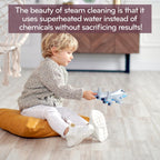 HD 5-In-1 Steam Mop Handheld Cleaner Carpet Clothes