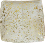 Heaven Hush Unstuffed Pouffe Cover Ottoman Handmade Hair-On