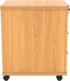 Heavy Duty 3 Drawer Mobile Pedestal Storage Cabinet