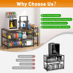 Heavy Duty 3d Printer Table with Filament Storage