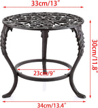 Heavy Duty Cast Iron Plant Stand Rust Proof