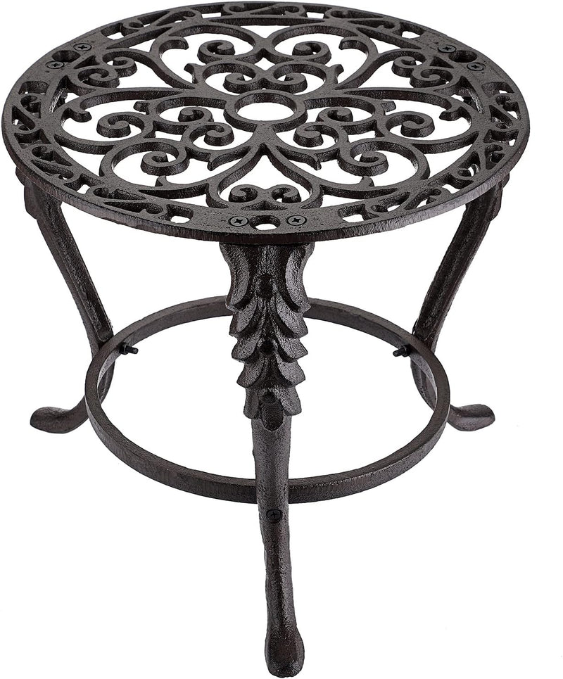 Heavy Duty Cast Iron Plant Stand Rust Proof