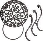 Heavy Duty Cast Iron Plant Stand Rust Proof