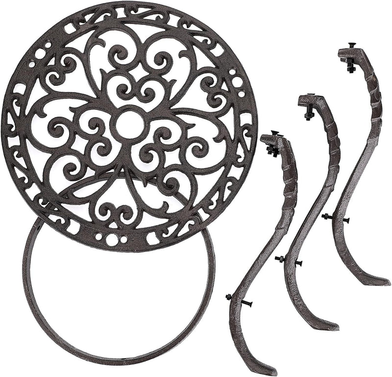 Heavy Duty Cast Iron Plant Stand Rust Proof