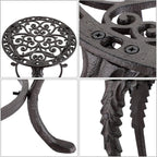Heavy Duty Cast Iron Plant Stand Rust Proof