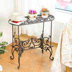Heavy Duty Cast Iron Potted Plant Stand 19.3-Inch