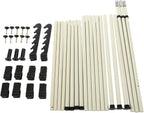 Heavy Duty Clothes Rack 2 Poles 2 Bars