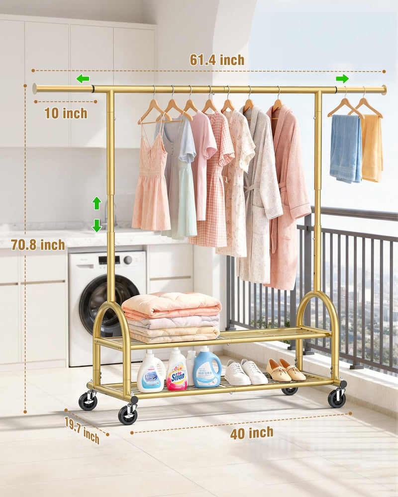 Heavy Duty Clothes Rail