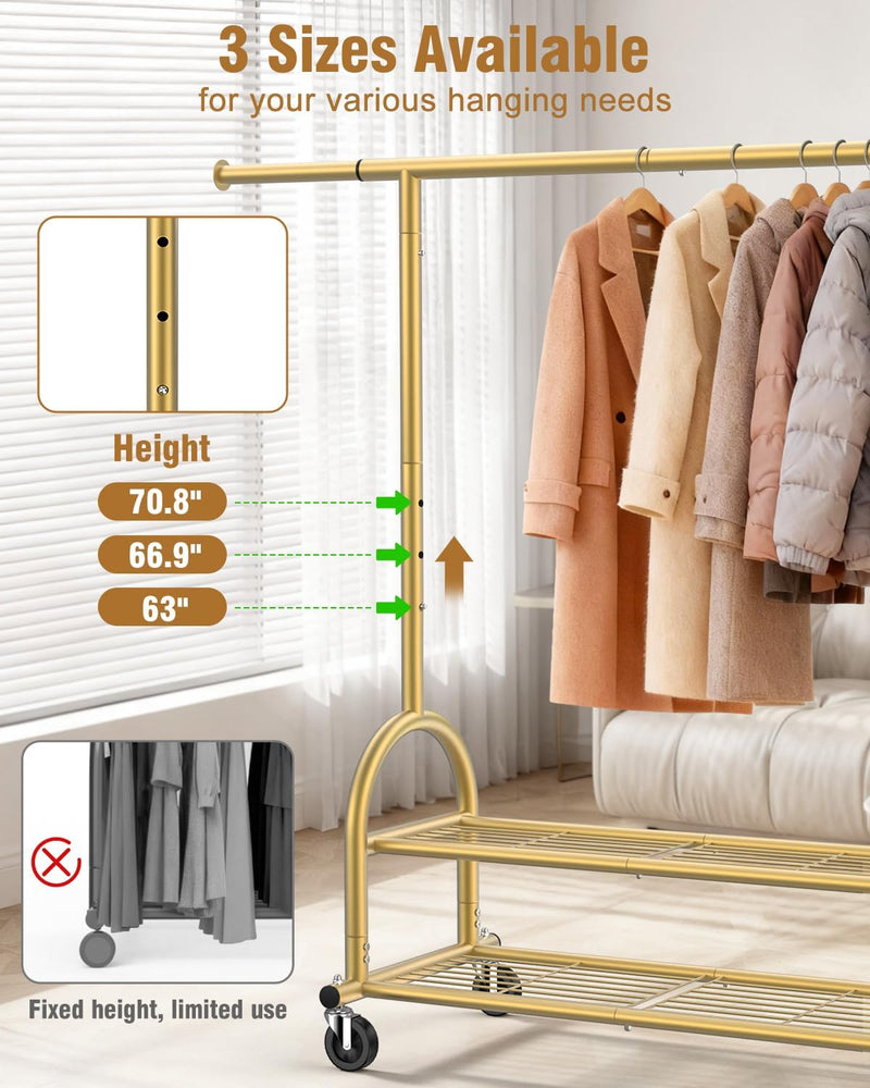 Heavy Duty Clothes Rail
