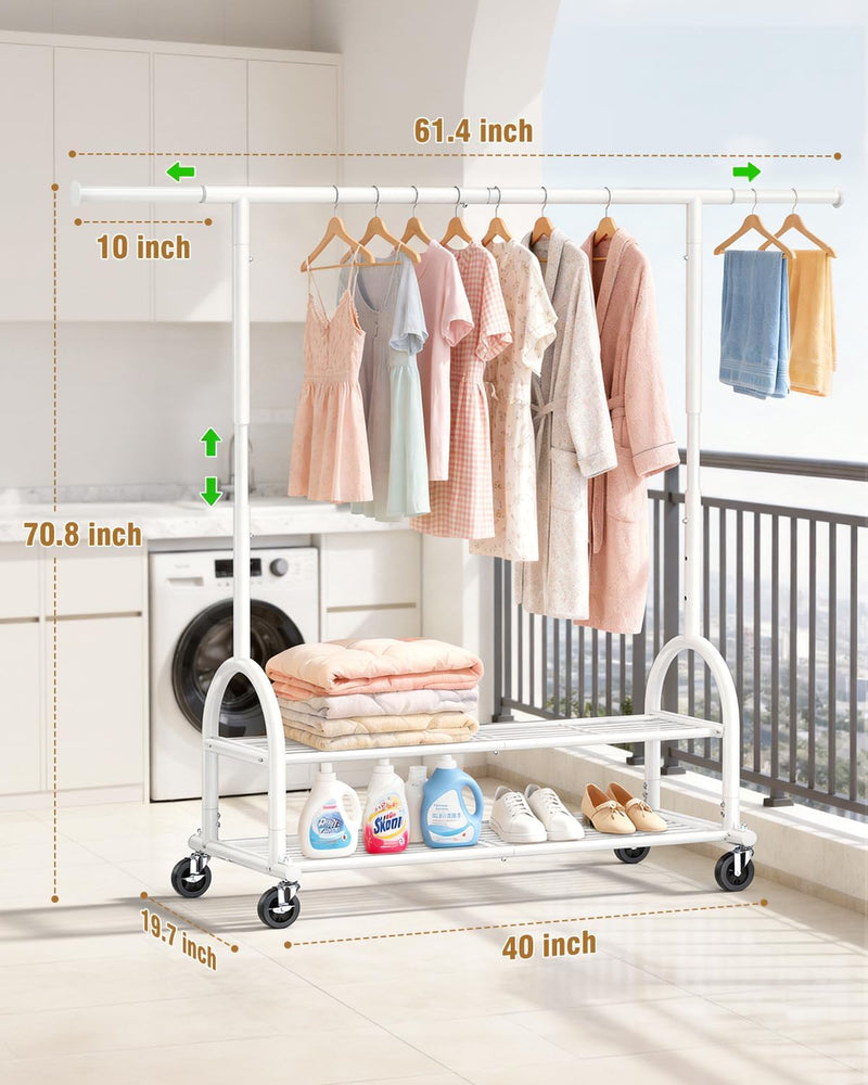 Heavy Duty Clothes Rail