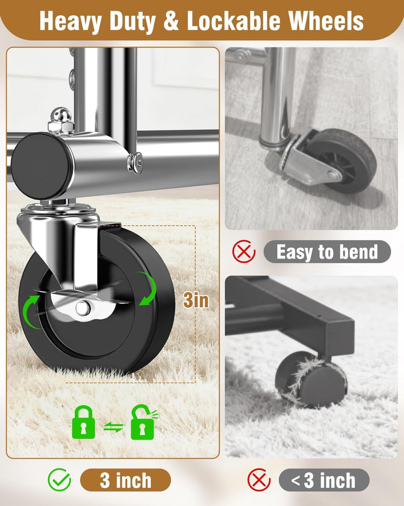 Heavy Duty Clothes Rail