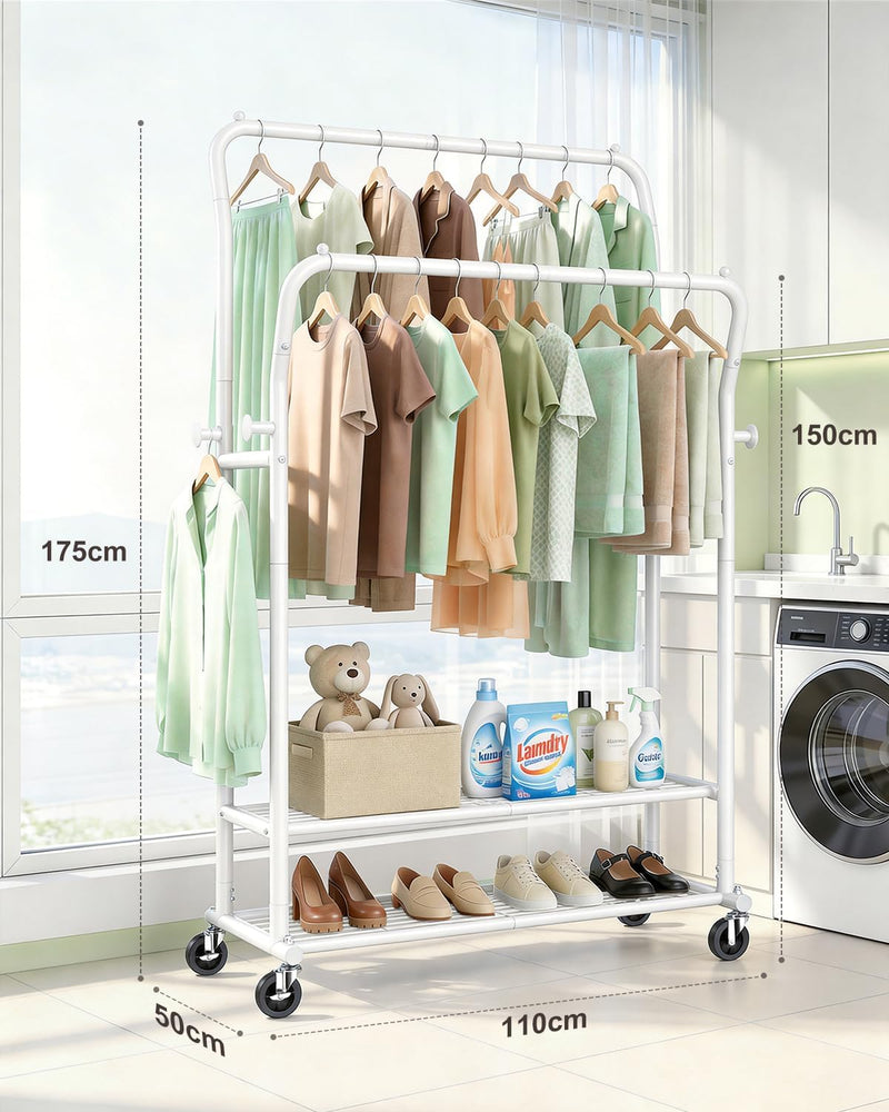 Heavy Duty Clothes Rail