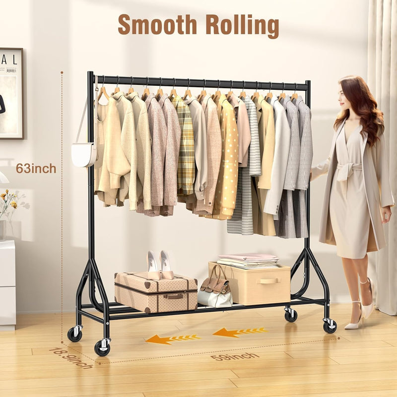 Heavy Duty Clothes Rail