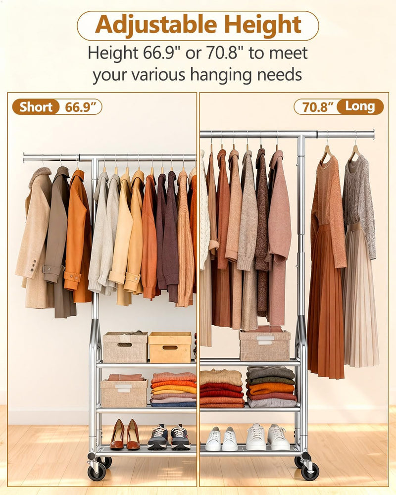 Heavy Duty Clothes Rail