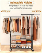 Heavy Duty Clothes Rail