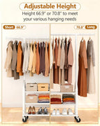 Heavy Duty Clothes Rail