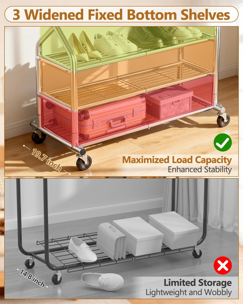 Heavy Duty Clothes Rail