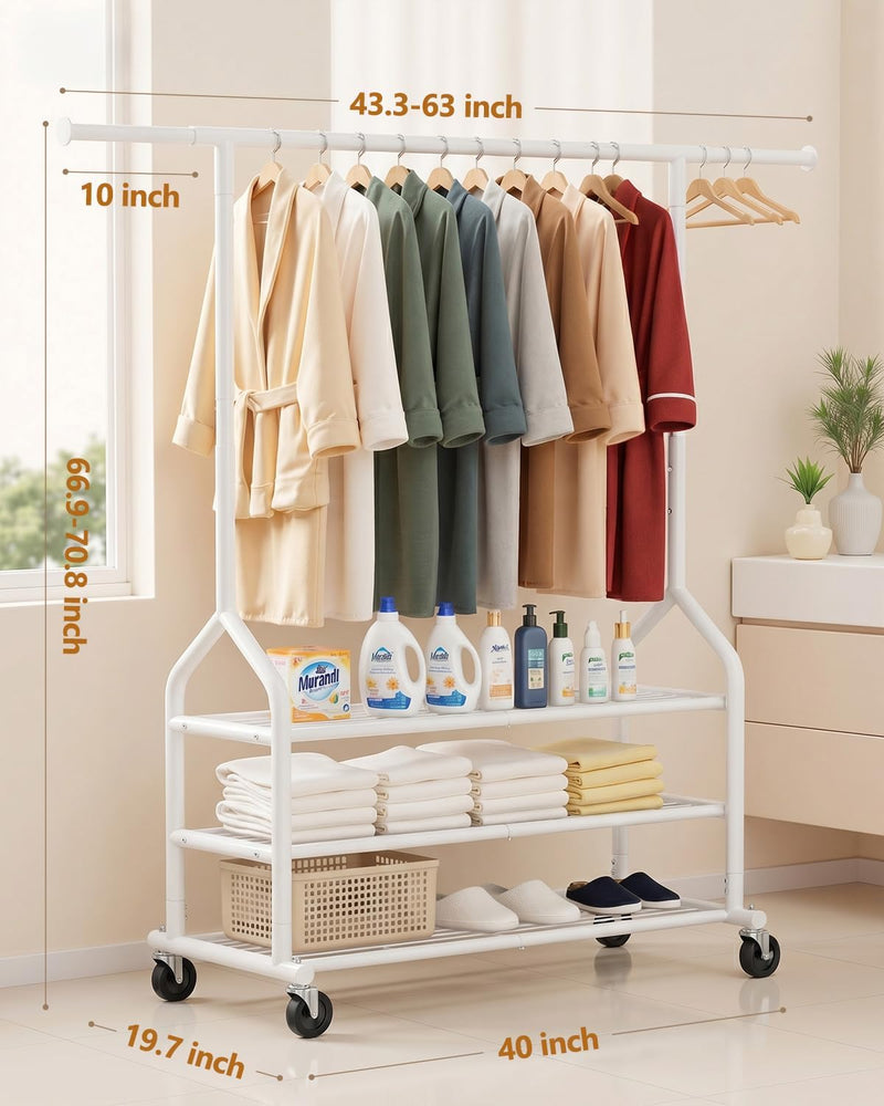 Heavy Duty Clothes Rail
