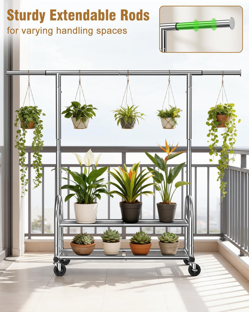 Heavy Duty Clothes Rail
