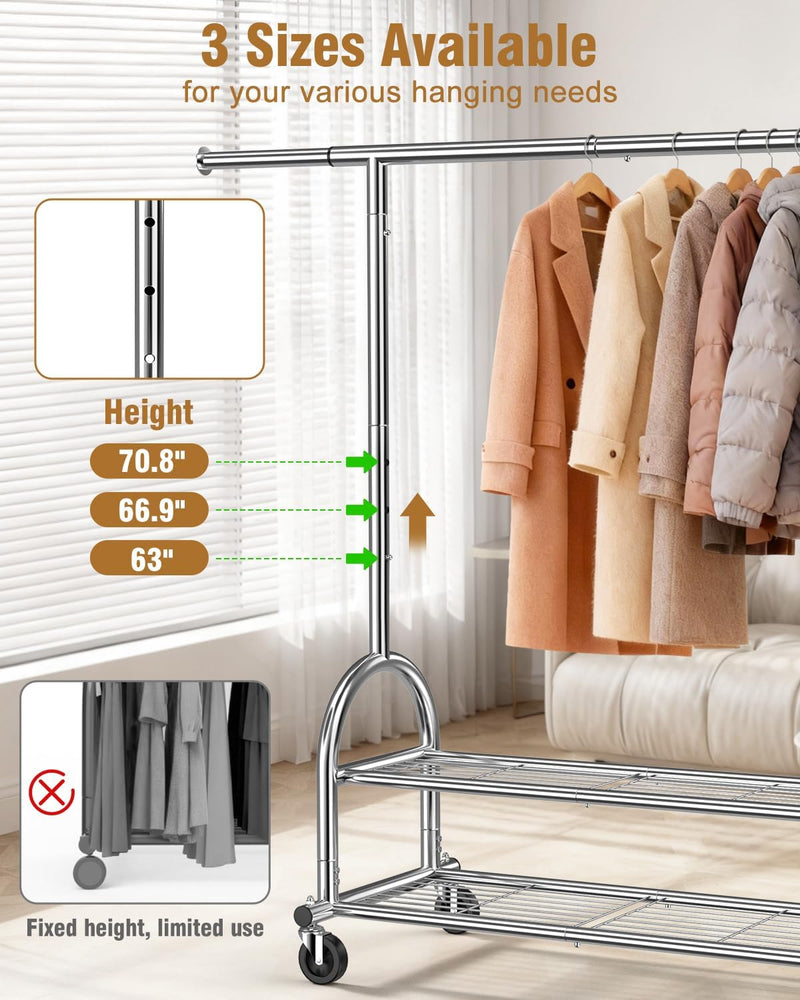 Heavy Duty Clothes Rail