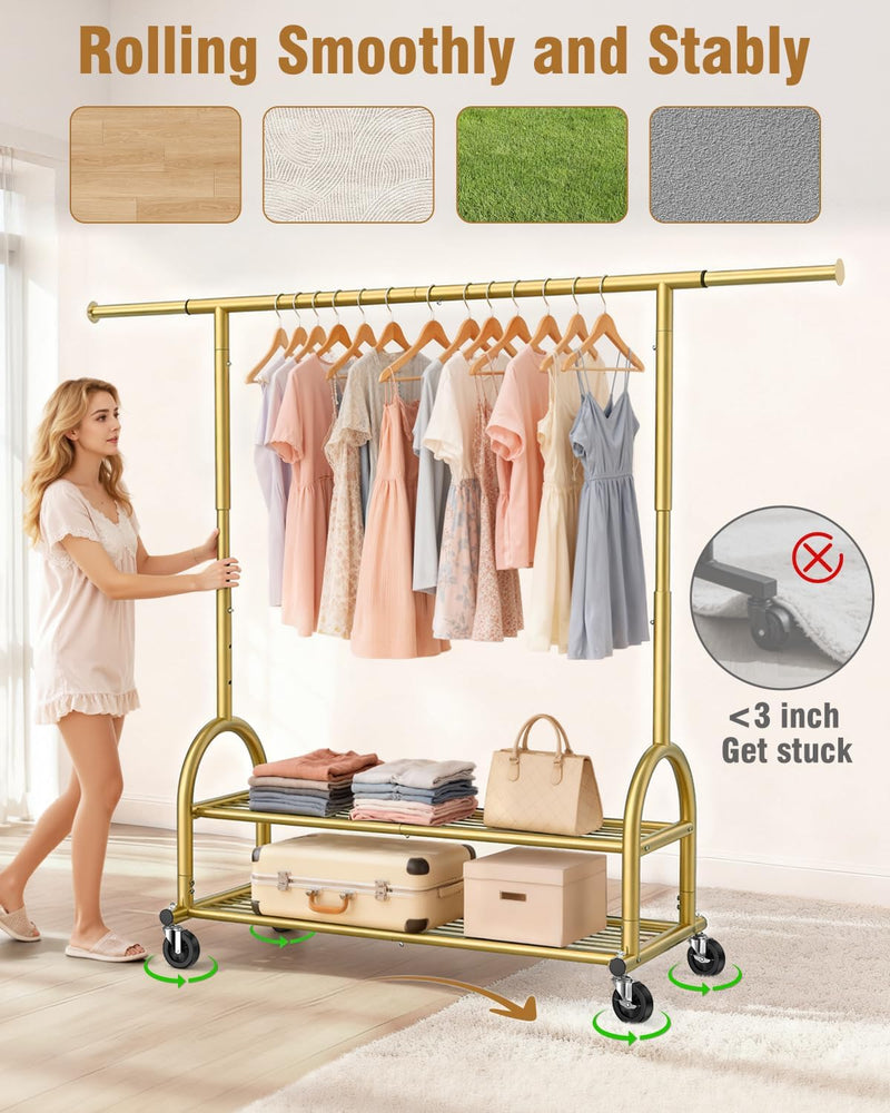 Heavy Duty Clothes Rail