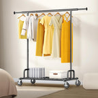 Heavy Duty Clothes Rail 238KG Capacity Extendable Hanging