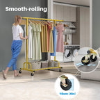 Heavy Duty Clothes Rail 238KG Capacity Extendable Hanging