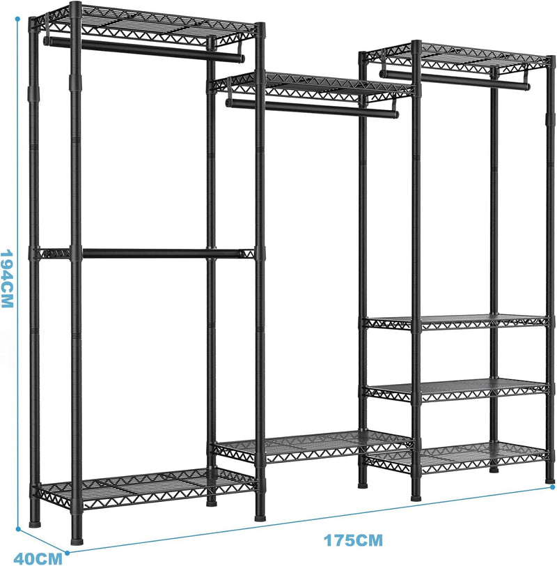 Heavy Duty Clothes Rail Clothing Rails Hanging