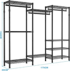 Heavy Duty Clothes Rail Clothing Rails Open Wardrobe