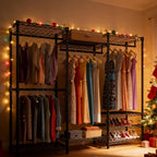 Heavy Duty Clothes Rail Clothing Rails Open Wardrobe