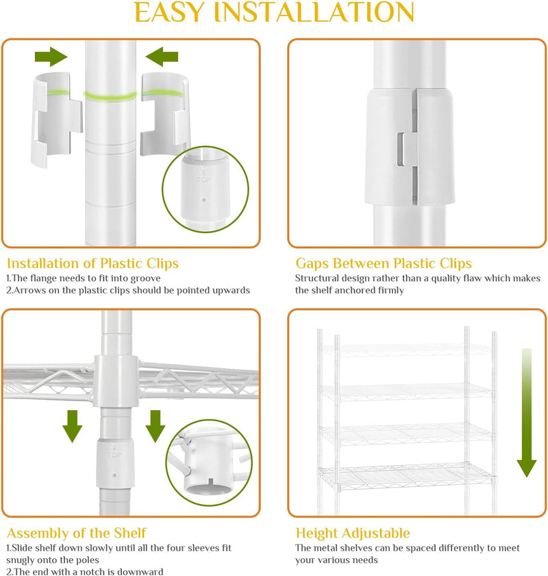 Heavy Duty Clothes Rail for Corner with Hanging