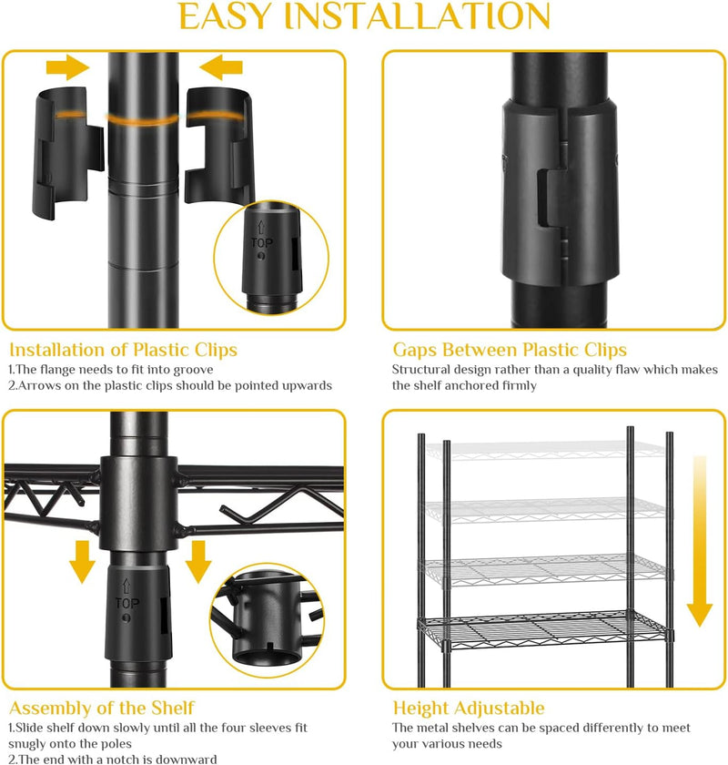 Heavy Duty Clothes Rail for Corner with Hanging