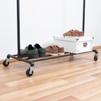 Heavy Duty Clothes Rail Mobile Wardrobe with Adjustable