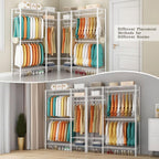 Heavy Duty Clothes Rail Rack Metal Garment