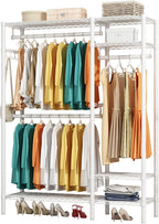 Heavy Duty Clothes Rail Rack Metal Garment
