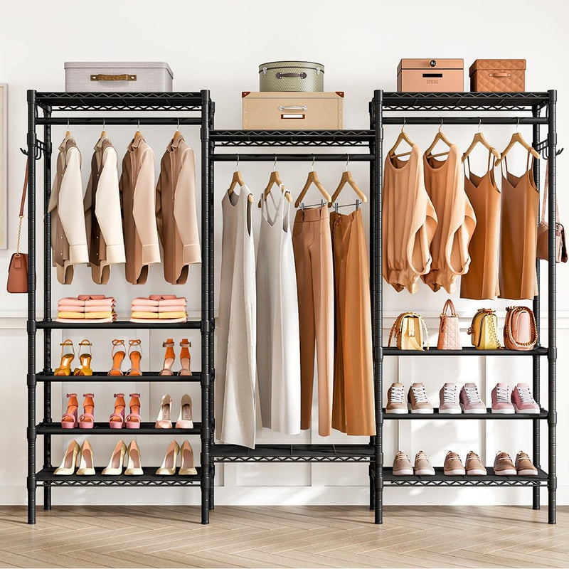 Heavy Duty Clothes Rails Free Standing Rail Coat