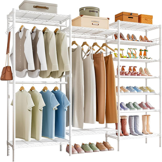 Heavy Duty Clothes Rails Free Standing Rail Coat