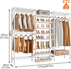 Heavy Duty Clothes Rails Free Standing Rail Coat