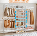 Heavy Duty Clothes Rails Free Standing Rail Coat