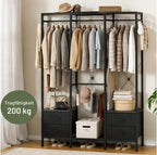 Heavy Duty Clothing Rail Clothes Railk Wardrobe