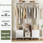 Heavy Duty Clothing Rail Clothes Railk Wardrobe