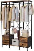 Heavy Duty Clothing Rail Clothes Railk Wardrobe