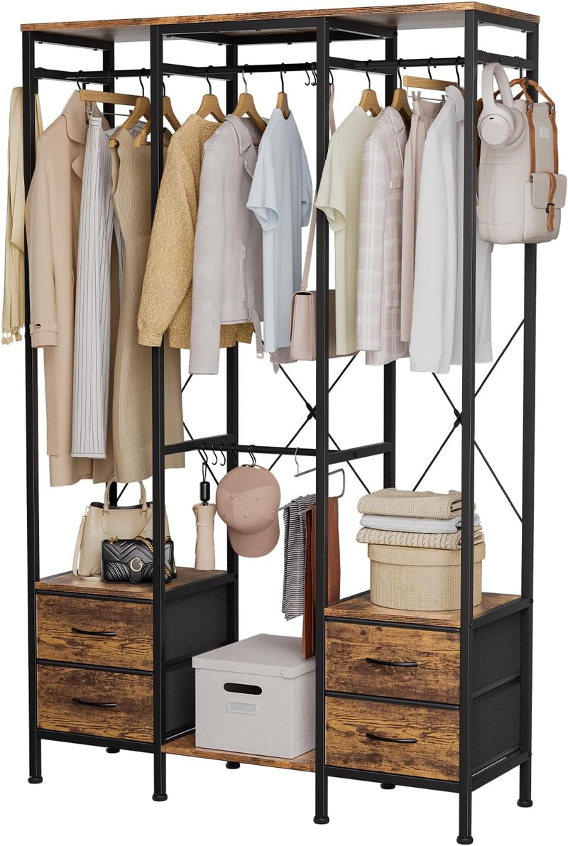 Heavy Duty Clothing Rail Clothes Railk Wardrobe