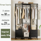 Heavy Duty Clothing Rail Clothes Railk Wardrobe