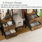 Heavy Duty Clothing Rail Clothes Railk Wardrobe