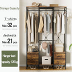Heavy Duty Clothing Rail Clothes Railk Wardrobe