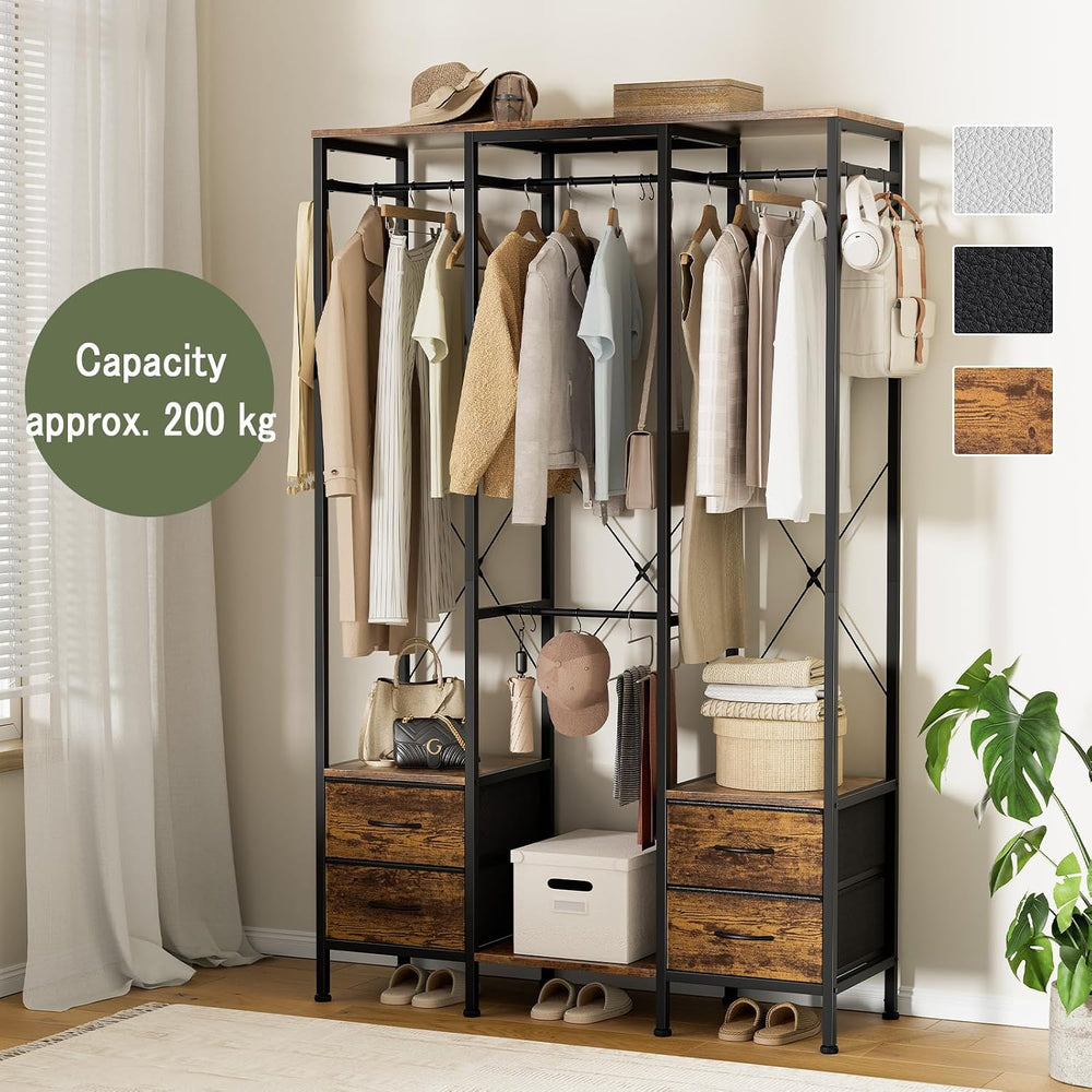 Heavy Duty Clothing Rail Clothes Railk Wardrobe