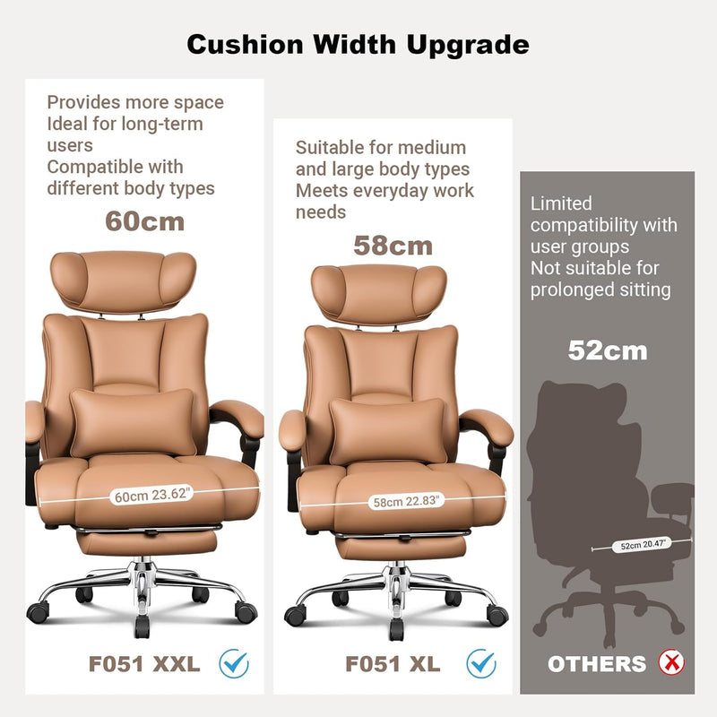 Heavy Duty Executive Office Gaming Chair for Big